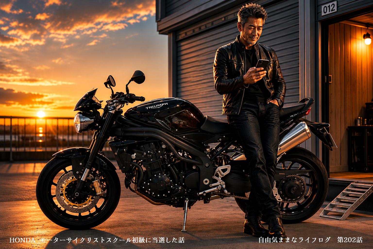 HONDAモーターサイクリストスクール初級に当選した大型バイク初心者