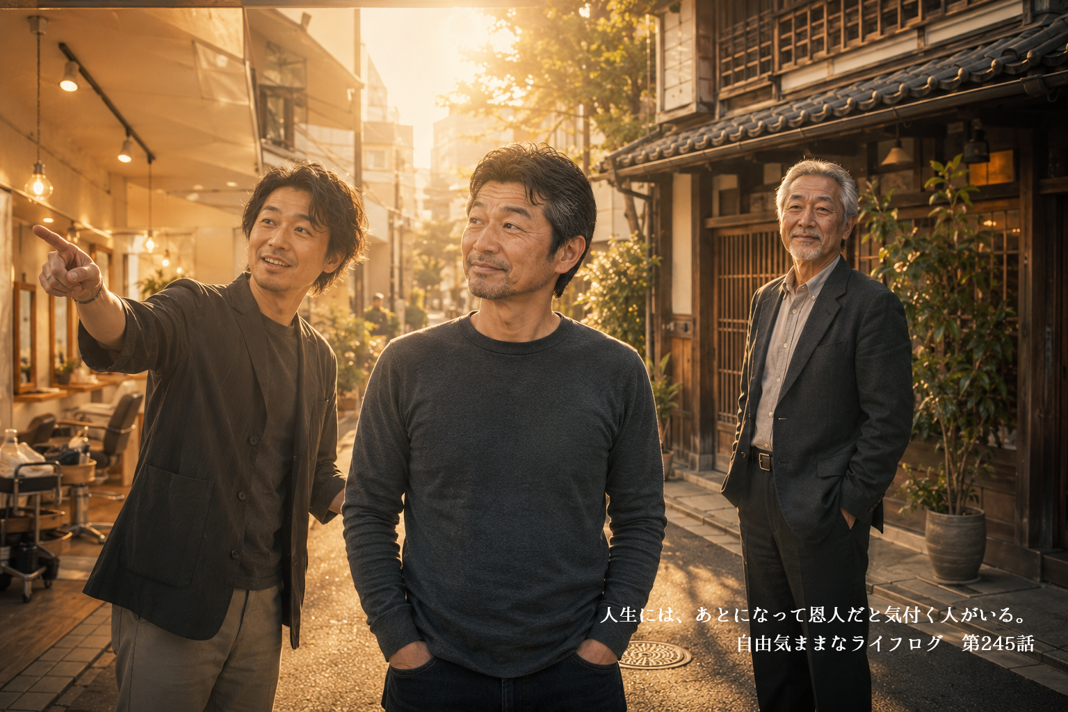 59歳になって人生の恩人を思い返す男性