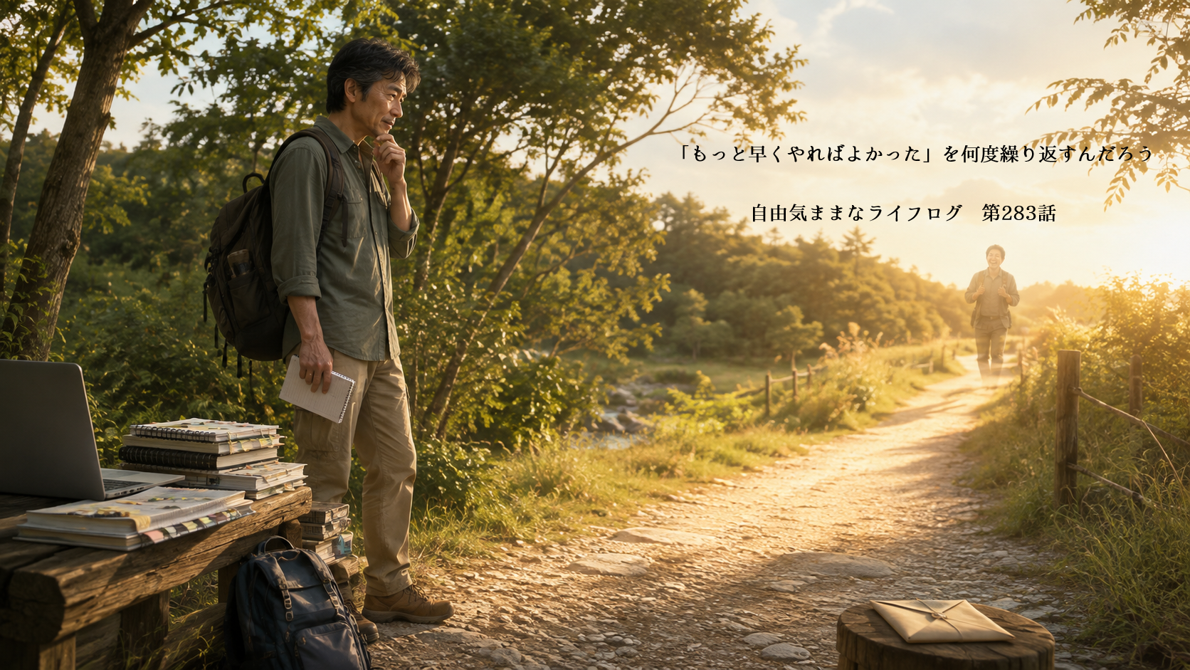 始める前に調べ物や準備ばかり重ね、最初の一歩を踏み出せずにいる59歳の男性